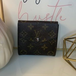 Louis Vuitton Vintage 1985 Monogram Elise Wallet WITH COA